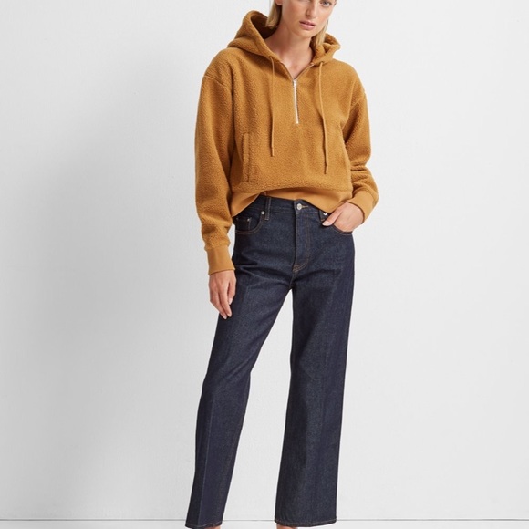 Club Monaco Teddy Quarter Zip Hoodie - Picture 6 of 7